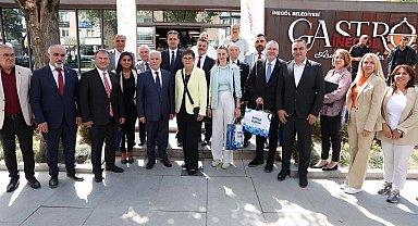 Bursa mutfağına Alman heyet hayran kaldı