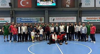 Bursa Nilüfer Belediyespor ikide iki yaptı