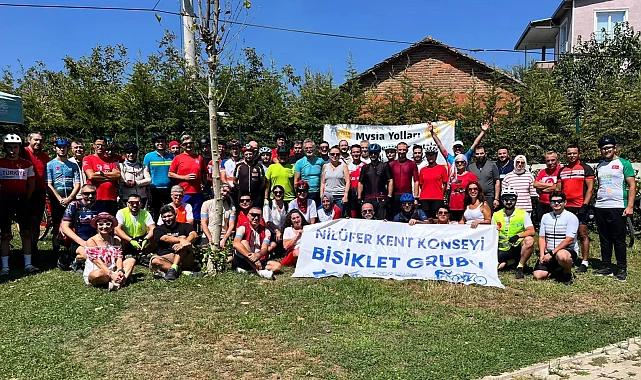 Bursa Nilüfer'de 30 Ağustos "Zafer Sürüşü" ile kutlandı