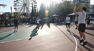 Bursa Nilüfer'de potada 3x3 heyecanı