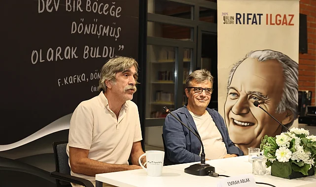 Bursa Nilüfer'de Rıfat Ilgaz'ın mizahi yönü ele alındı