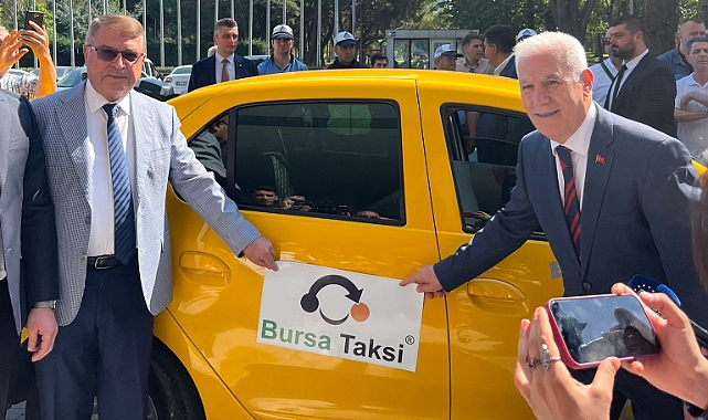 Bursa'nın Yerli Taksi Uygulaması Tanıtıldı: