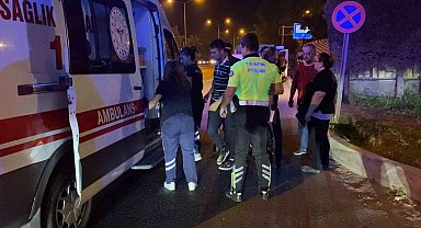 Bursa'da hafif ticari araç otomobille çarpıştı: 1 yaralı