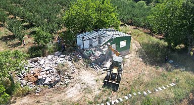 Bursa'da kaçak yapıyla mücadele sürüyor