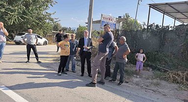 Bursa'da meydana gelen trafik kazasına belediye başkanı müdahale etti