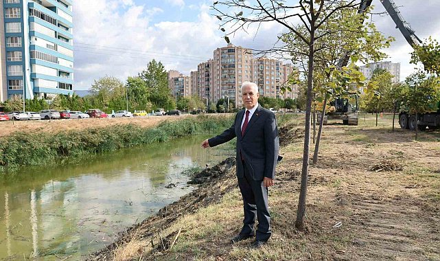 Bursa'da sel riskine karşı derelerde temizlik seferberliği