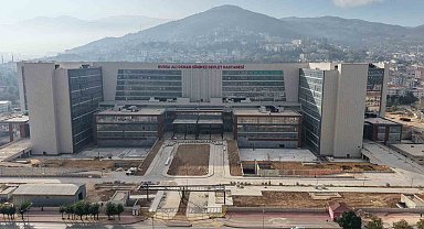 Bursa'nın en büyük acil servisli hastanesi açılmak için gün sayıyor