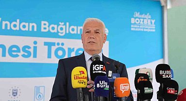 Bursa'ya can suyu olacak vana açıldı!
