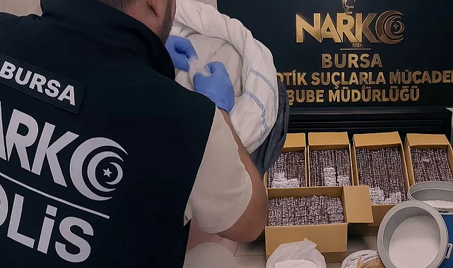 Bursa'da binlerce uyuşturucu hap ele geçirildi