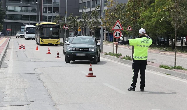 Bursa'da hız ihlallerine karşı radar denetimleri sürüyor