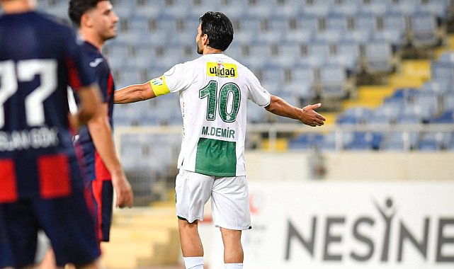 Bursaspor Teknik Direktörü Çağlayan'dan Muhammet Demir açıklaması