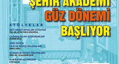 BÜSAM Şehir Akademi 2025 güz dönemi başlıyor