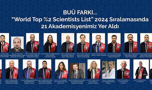 BUÜ'nün "En İyiler" listesi her geçen yıl artıyor