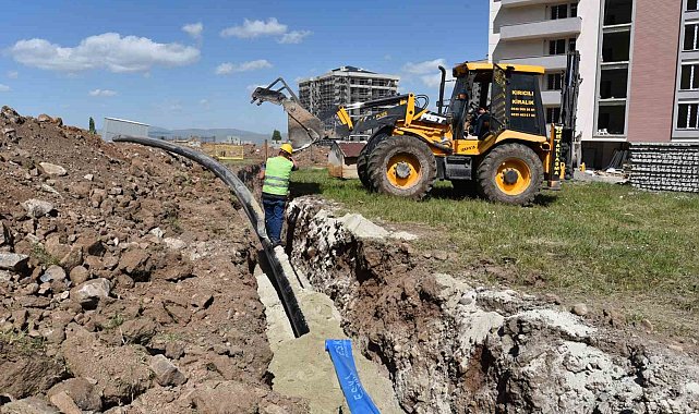 Büyükşehir altyapı çalışmaları aralıksız devam ediyor