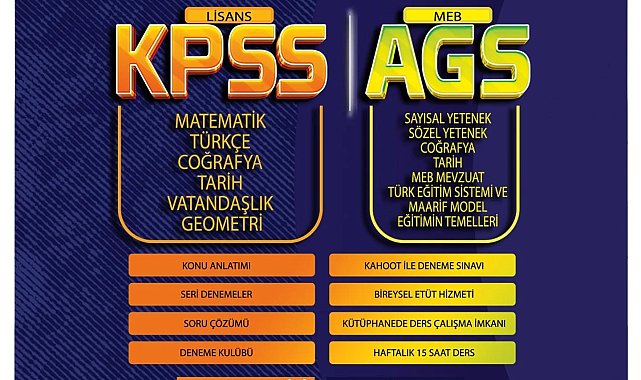 Büyükşehir KAYMEK'ten KPSS ve AGS kursu