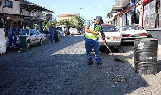 Büyükşehir sanayi sitelerinde temizlik çalışması gerçekleştirdi