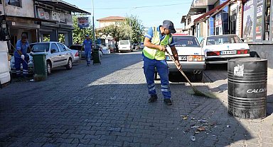 Büyükşehir sanayi sitelerinde temizlik çalışması gerçekleştirdi