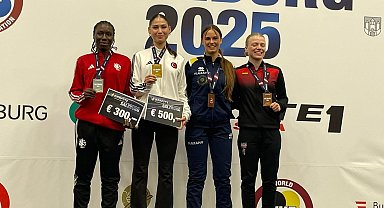 Büyükşehrin sporcusu Avrupa'dan şampiyon döndü