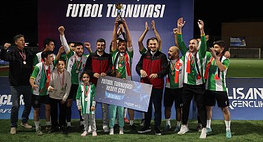 Çalışan Gençlik Futbol Turnuvası'nda dostluk kazandı