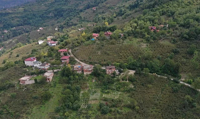 Çamaş'ta 4 mahalleye hitap eden grup yolu asfaltla buluştu