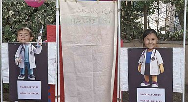 Çan'da öğrenciler sağlık elşici oldu