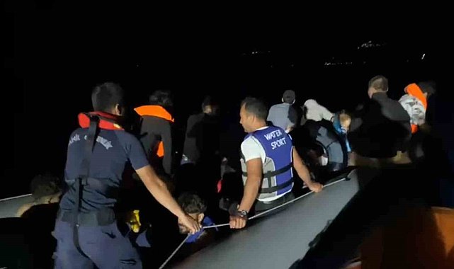 Çanakkale'de 43 kaçak göçmen yakalandı