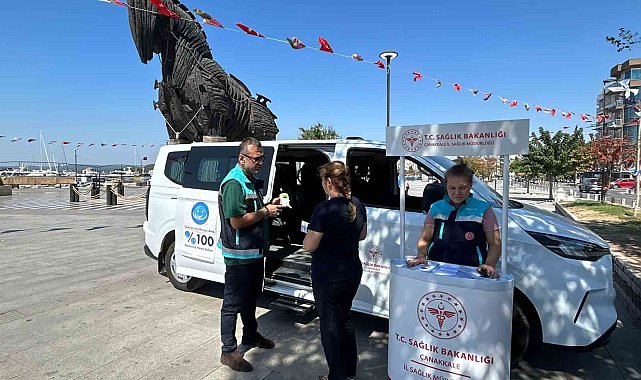 Çanakkale'de tütünle mücadele