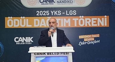 Canik Belediyesi'nden YKS ve LGS şampiyonlarına ödül