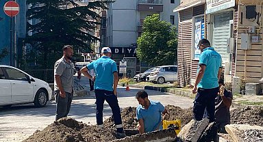 Çankırı'da Kargaz'ın çalışması sırasında doğalgaz patlaması paniğe sebep oldu