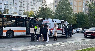 Çarptığı yayanın ardından gözyaşı döktü