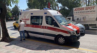 Çarptığı yayanın tedavi gördüğü ambulansın başından ayrılmadı