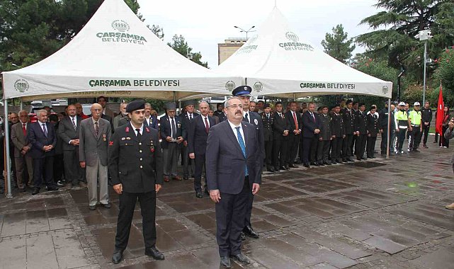 Çarşamba'da Gaziler Günü kutlaması