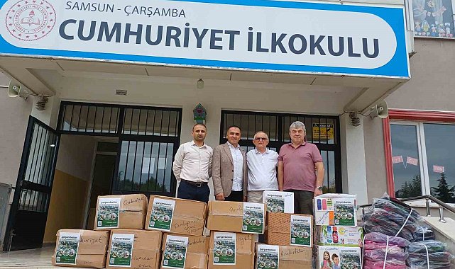 Çarşambalılardan eğitime destek: "Okul zili tüm çocuklar için çalsın"