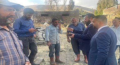 Çat, Kırmızıtaş köyünde incelemelerde bulundu