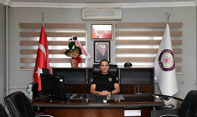 Çatak Emniyet Amirliğine Ahmet Erdem Çelik atandı