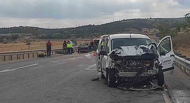 Çekerek'te trafik kazası 1 ölü 3 yaralı