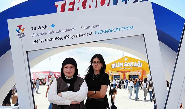 Çekiliş ile TEKNOFEST'e gittiler