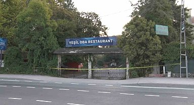 Çekmeköy'de savcının öldürüldüğü restoran günün ilk ışıklarıyla görüntülendi