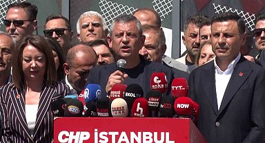 CHP Genel Başkanı Özel, partisinin İstanbul İl Başkanlığını ziyaret etti