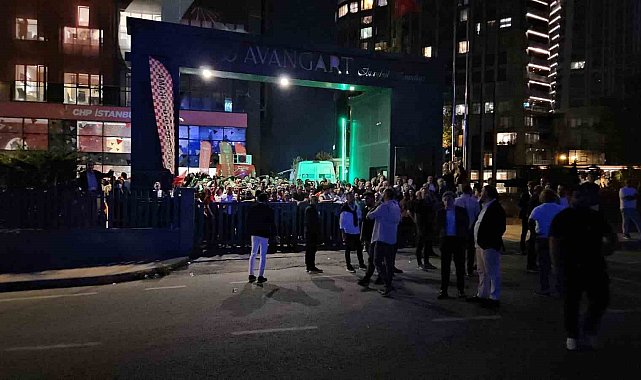 CHP İstanbul İl Başkanlığı çevresinde güvenlik önlemi