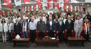 CHP Kula İlçe Kongresi'nde başkanlığa Esen Çınar seçildi