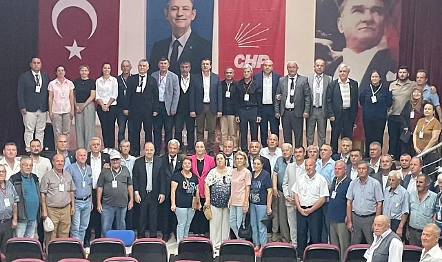 CHP Meriç İlçe Kongresi'nde yeni başkan Ali Çetin