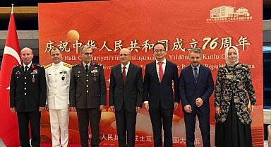 Çin'in 76. kuruluş yıl dönümü Ankara'da kutlandı