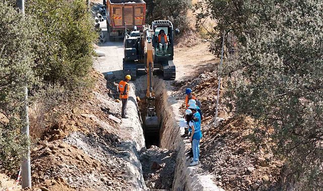 Çine'de 7 milyonluk altyapı yatırımı için start verildi