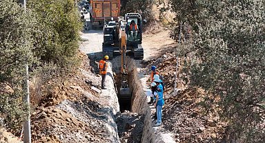 Çine'de 7 milyonluk altyapı yatırımı için start verildi