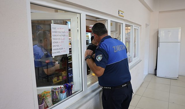 Çivril Belediyesi öğrencilerin sağlığını korumak için kantin denetimlerini sürdürüyor