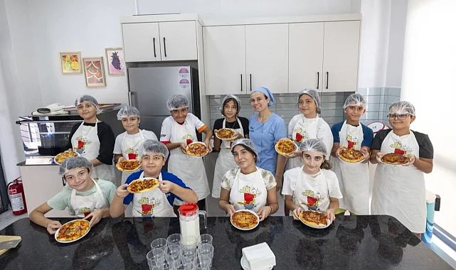 Çocuklar mutfağa girdi; Yaratıcı Mutfak Atölyesi'