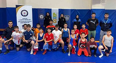 ÇOGEP Projesi kapsamında "Güreş Kursu" açıldı