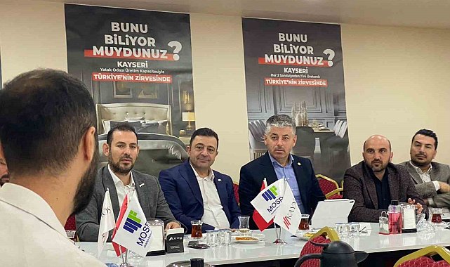 Çopuroğlu: "Mobilyanın anavatanı da başkenti de Kayseri'dir"