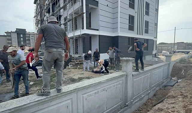 Çorlu'da 5. kattaki iskeleden düşen işçi hayatını kaybetti